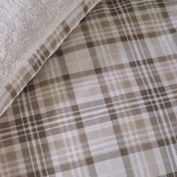 Catherine Lansfield Cosy Sherpa Check Polycotton Duvet Cover & Pillowcase Set - thumbnail 3