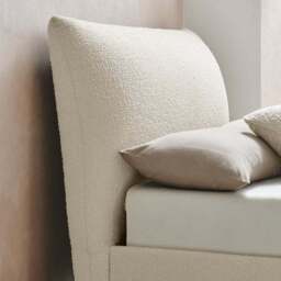 Limelight Luna Pillow Back Bed Frame, Boucle - thumbnail 3