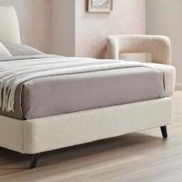 Limelight Luna Pillow Back Bed Frame, Boucle - thumbnail 4