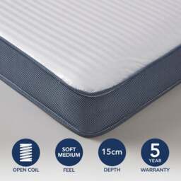 Commercial Collection Crib 5 Open Coil Waterproof Mattress