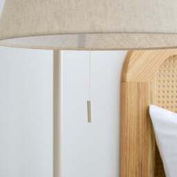 Remi Scalloped Adjustable Bedside Floor Lamp - thumbnail 4