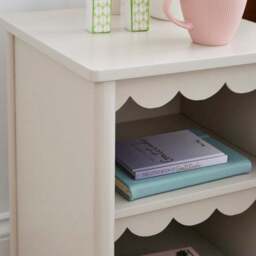 Remi Scalloped Adjustable Bedside Floor Lamp - thumbnail 3