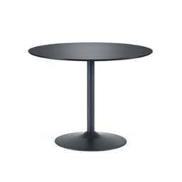 Nero 4 Seater Round Dining Table, 80cm - thumbnail 2