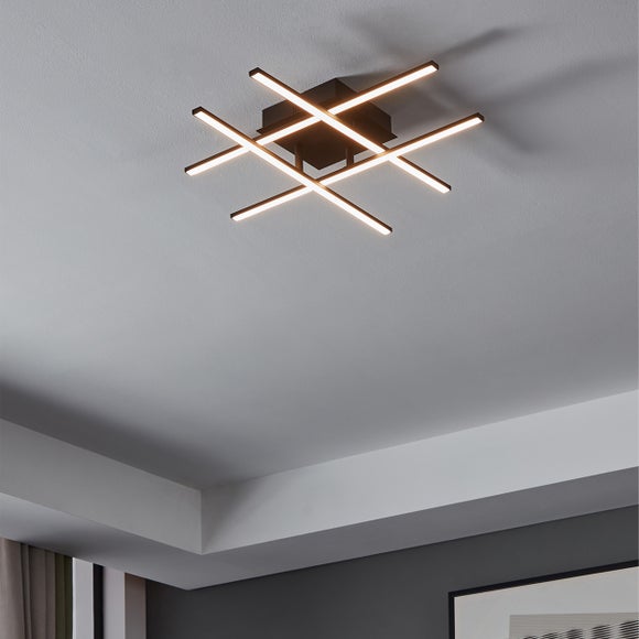 EGLO Lasana 4 Light LED Flush Ceiling Light - image 1
