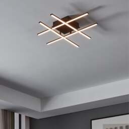EGLO Lasana 4 Light LED Flush Ceiling Light