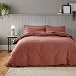 Soft & Cosy Luxury 100% Brushed Cotton Duvet Cover & Pillowcase Set