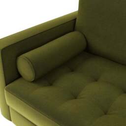 Zoe Velvet 2 Seater Sofa - thumbnail 6