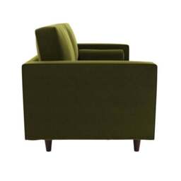 Zoe Velvet 2 Seater Sofa - thumbnail 4