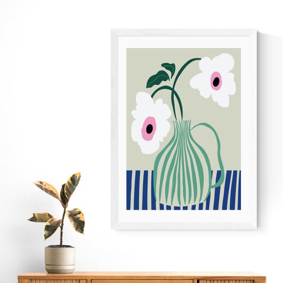 East End Prints Floral Pottery Delight Print - image 1