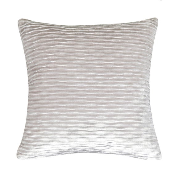 Pleated Velvet Cushion Cover - image 1