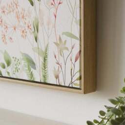 Floral Meadow Framed Canvas - thumbnail 2