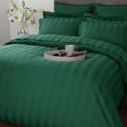 Hotel Stripe 230 Thread Count 100% Cotton Duvet Cover - thumbnail 3