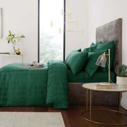 Hotel Stripe 230 Thread Count 100% Cotton Duvet Cover - thumbnail 4