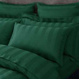 Hotel Stripe 230 Thread Count 100% Cotton Duvet Cover - thumbnail 2