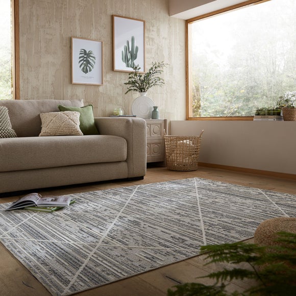 Edited Life Diamond Tuft Textured Washable Rug - image 1