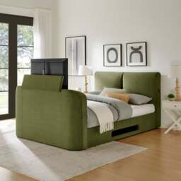 Koble Cord Side Lift Ottoman TV Bed - thumbnail 1
