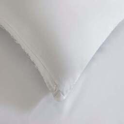 Dorma Elmley Embroidered 100% Cotton Sateen Standard Pillowcase Pair - thumbnail 3