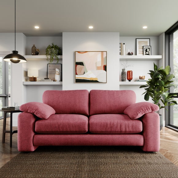 Magnus Vintage Soft Chenille 3 Seater Sofa - image 1
