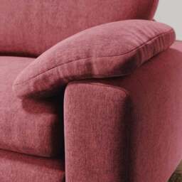 Magnus Vintage Soft Chenille 3 Seater Sofa - thumbnail 5