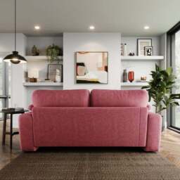 Magnus Vintage Soft Chenille 3 Seater Sofa - thumbnail 3