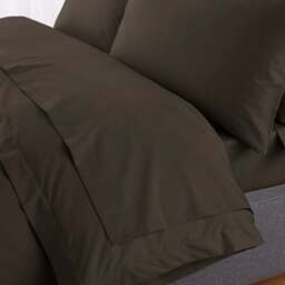 Hotel 230 Thread Count Percale 100% Cotton Flat Sheet - thumbnail 1
