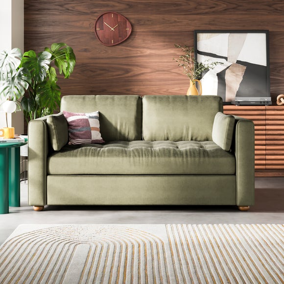 Zoe II Velvet 2 Seater Sofa - image 1