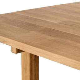 Coxmoor 4-6 Seater Square Extendable Dining Table, Solid Oak - thumbnail 5