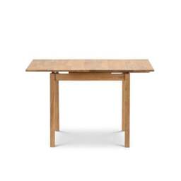 Coxmoor 4-6 Seater Square Extendable Dining Table, Solid Oak - thumbnail 4
