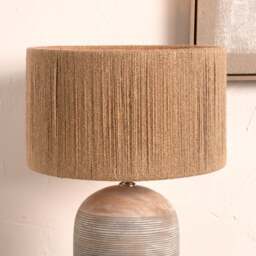 Pacific Lifestyle Issa Drum Lamp Shade - thumbnail 1