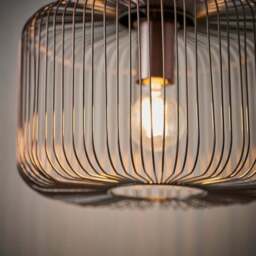 Vogue Nicola Antique Copper Pendant Light - thumbnail 4