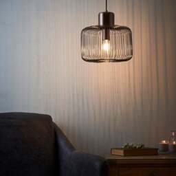 Vogue Nicola Antique Copper Pendant Light - thumbnail 6