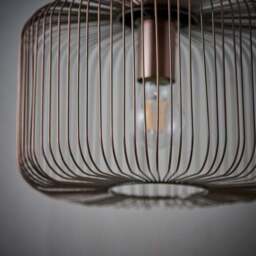 Vogue Nicola Antique Copper Pendant Light - thumbnail 5