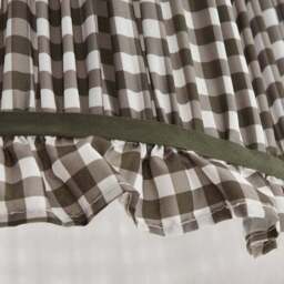 Carys Frilled Gingham Lamp Shade - thumbnail 3