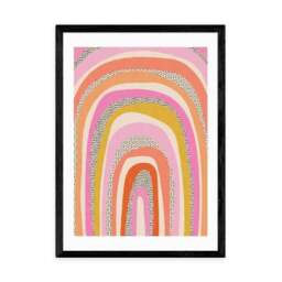 East End Prints Funky Rainbow Arches Print - thumbnail 2