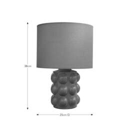 Bobble Retro Ceramic Table Lamp - thumbnail 6