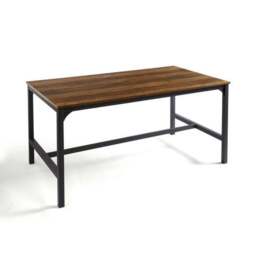 Fulton 6 Seater Rectangular Dining Table with 2 Benches - thumbnail 6