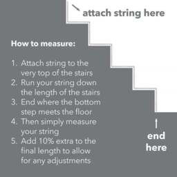 Herringbone Jute Border Stair Runner - thumbnail 6