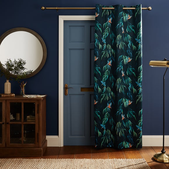 Kingfisher Eyelet Door Curtain - image 1