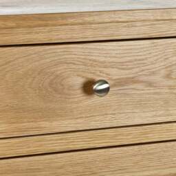 Jenkins 7 Drawer Narrow Chest, Oak - thumbnail 5