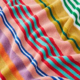 Sophie Robinson Rock Candy Stripe Cotton Towel - thumbnail 2