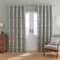 Layla Eyelet Curtains - thumbnail 2