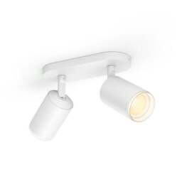 Philips HUE Fugato 2 Light Smart LED Flush Spotlight - thumbnail 2