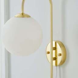 Gigi Plug In Wall Light with Shelf - thumbnail 3