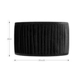 Sawyer Pleated Velvet Drum Lamp Shade - thumbnail 4
