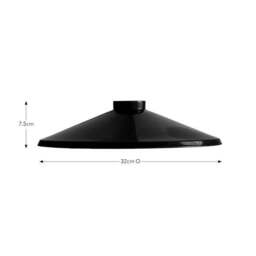 Denver Shallow Easy Fit Pendant Shade - thumbnail 4
