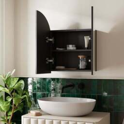 Zia Arched Mirror Wall Cabinet - thumbnail 2