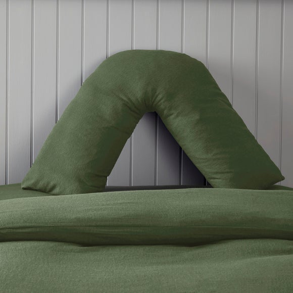 Soft & Cosy Luxury 100% Brushed Cotton V-Shape Pillowcase - image 1