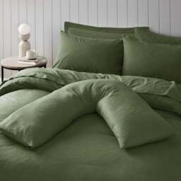 Soft & Cosy Luxury 100% Brushed Cotton V-Shape Pillowcase - thumbnail 2