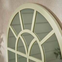 Country Arched Window Indoor Outdoor Wall Mirror - thumbnail 3
