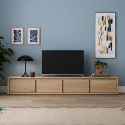 "Malik Low Super Wide TV Unit for TVs up to 85""" - thumbnail 1